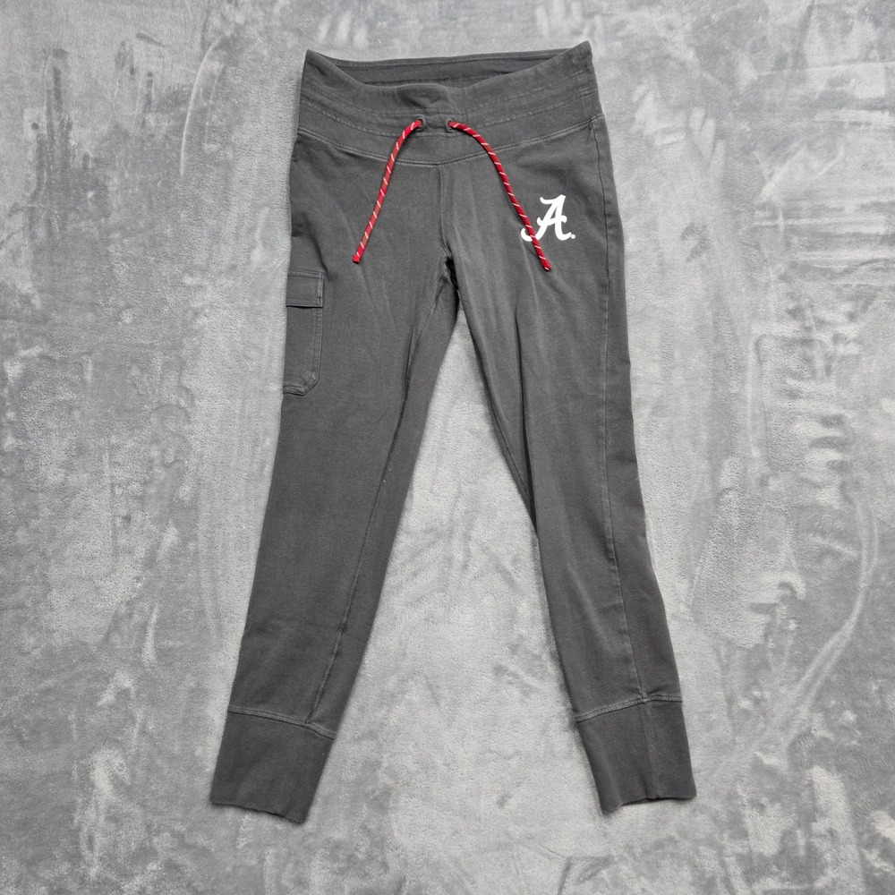 Columbia Alabama Crimson Tide Joggers Womens Size Large 30x26 Cargo Sweatpants